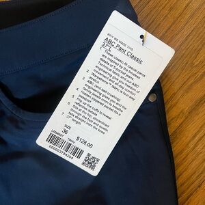 LULULEMON MENS ABC PANT CLASSIC